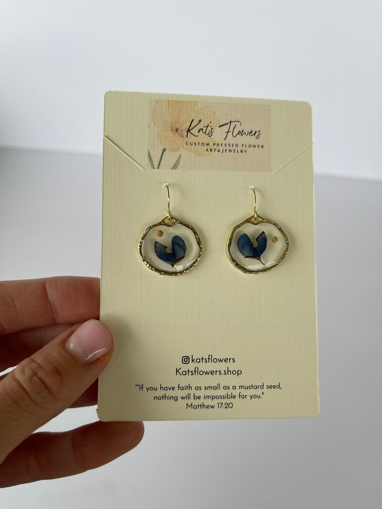 Earrings - Bluebonnet