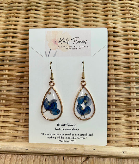 Bluebonnet earrings