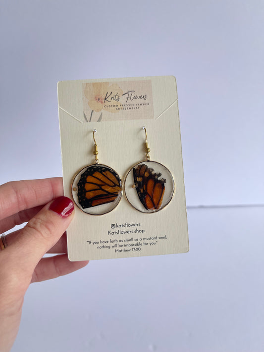 Butterfly Wing Earrings